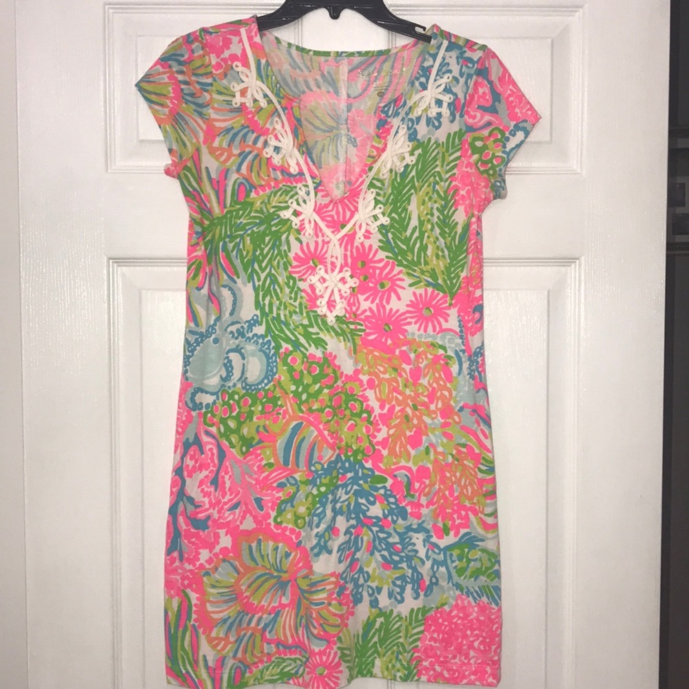 Lilly Pulitzer Multicolored Tee Dress